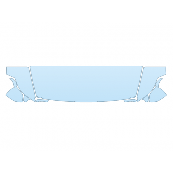 PAINT PROTECTION KIT - 2025 GENESIS GV80 COUPE 3.5T HOOD FENDERS MIRRORS 24 INCH WRAPPED EDGES - PRECUT PPF CLEAR BRA WRAP