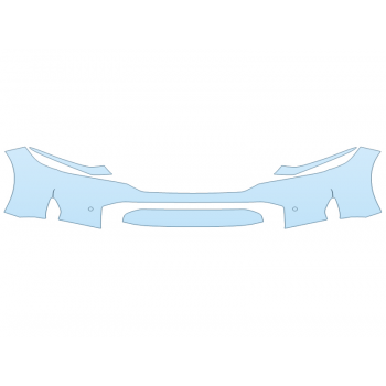 PAINT PROTECTION KIT - 2025 HONDA CIVIC SPORT HATCH BUMPER WITH PARKING SENSORS - PRECUT PPF CLEAR BRA WRAP