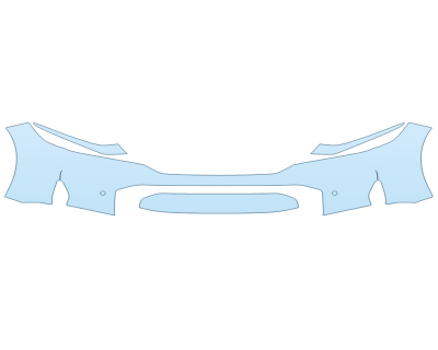 Precut PPF Kit – Clear Bra Paint Protection Film PAINT PROTECTION KIT - 2025 HONDA CIVIC SPORT HATCH BUMPER WITH PARKING SENSORS - PRECUT PPF CLEAR BRA WRAP