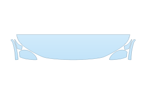 2027 HONDA CIVIC SPORT HATCH HOOD FENDERS MIRRORS 18 INCH WRAPPED EDGES
