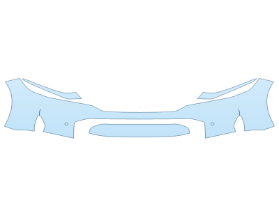 PAINT PROTECTION KIT - 2025 HONDA CIVIC SPORT HYBRID HATCH BUMPER WITH PARKING SENSORS - PRECUT PPF CLEAR BRA WRAP