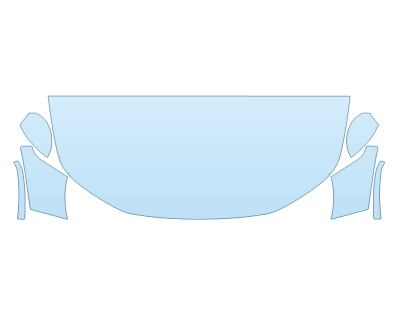 PAINT PROTECTION KIT - 2025 HONDA CIVIC SPORT HYBRID HATCH HOOD FENDERS MIRRORS 30 INCH WRAPPED EDGES - PRECUT PPF CLEAR BRA WRAP