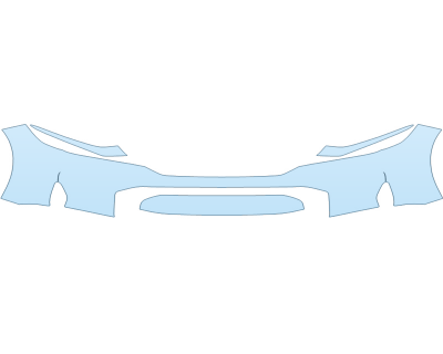 PAINT PROTECTION KIT - 2025 HONDA CIVIC SPORT HYBRID SEDAN BUMPER - PRECUT PPF CLEAR BRA WRAP