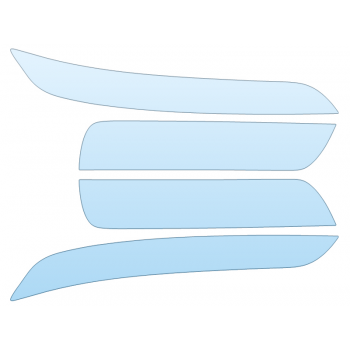 PAINT PROTECTION KIT - 2025 HONDA CIVIC SPORT HYBRID SEDAN FULL ROOF - PRECUT PPF CLEAR BRA WRAP