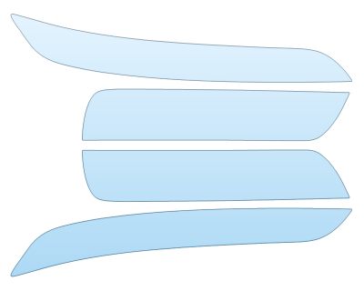 PAINT PROTECTION KIT - 2025 HONDA CIVIC SPORT HYBRID SEDAN FULL ROOF - PRECUT PPF CLEAR BRA WRAP