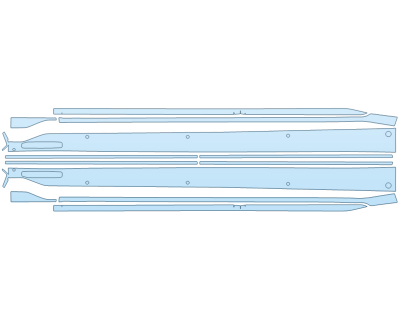 PAINT PROTECTION KIT - 2025 HONDA CIVIC SPORT HYBRID SEDAN HOOD FENDERS MIRRORS FULL - PRECUT PPF CLEAR BRA WRAP