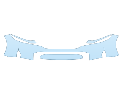 PAINT PROTECTION KIT - 2025 HONDA CIVIC SPORT SEDAN BUMPER - PRECUT PPF CLEAR BRA WRAP