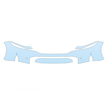 PAINT PROTECTION KIT - 2025 HONDA CIVIC SPORT SEDAN BUMPER WITH PARKING SENSORS - PRECUT PPF CLEAR BRA WRAP