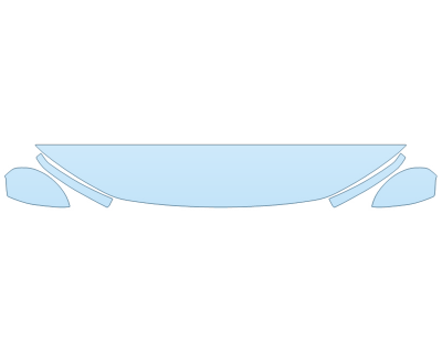 PAINT PROTECTION KIT - 2025 HONDA CIVIC SPORT SEDAN HOOD FENDERS MIRRORS 12 INCH - PRECUT PPF CLEAR BRA WRAP