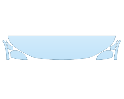 PAINT PROTECTION KIT - 2025 HONDA CIVIC SPORT SEDAN HOOD FENDERS MIRRORS 18 INCH WRAPPED EDGES - PRECUT PPF CLEAR BRA WRAP