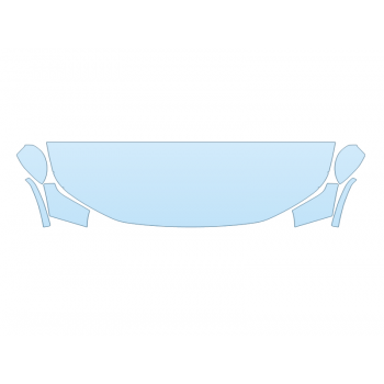 PAINT PROTECTION KIT - 2025 HONDA CIVIC SPORT SEDAN HOOD FENDERS MIRRORS 24 INCH WRAPPED EDGES - PRECUT PPF CLEAR BRA WRAP