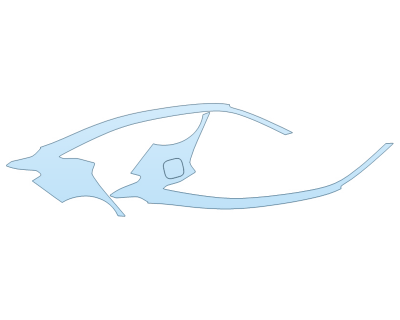 PAINT PROTECTION KIT - 2025 HONDA CIVIC SPORT SEDAN REAR FULL FENDERS - PRECUT PPF CLEAR BRA WRAP