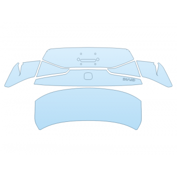 Precut PPF Kit – Clear Bra Paint Protection Film PAINT PROTECTION KIT - 2025 HONDA CIVIC SPORT SEDAN TRUNK - PRECUT PPF CLEAR BRA WRAP