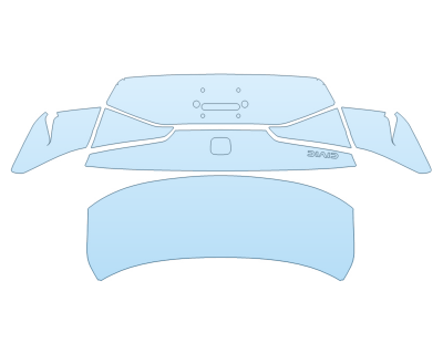 PAINT PROTECTION KIT - 2025 HONDA CIVIC SPORT SEDAN TRUNK - PRECUT PPF CLEAR BRA WRAP