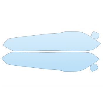 Precut PPF Kit – Clear Bra Paint Protection Film PAINT PROTECTION KIT - 2025 HONDA CIVIC SPORT SEDAN HEADLIGHTS FOGLIGHTS - PRECUT PPF CLEAR BRA WRAP