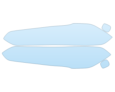 PAINT PROTECTION KIT - 2025 HONDA CIVIC SPORT SEDAN HEADLIGHTS FOGLIGHTS - PRECUT PPF CLEAR BRA WRAP