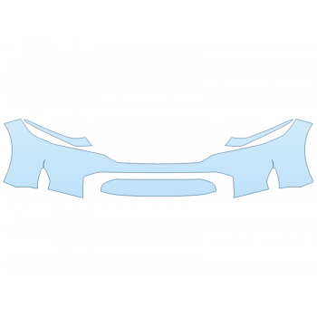 PAINT PROTECTION KIT - 2025 HONDA CIVIC SPORT TOURING HYBRID SEDAN BUMPER - PRECUT PPF CLEAR BRA WRAP