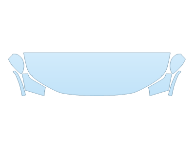 PAINT PROTECTION KIT - 2025 HONDA CIVIC SPORT TOURING HYBRID SEDAN HOOD FENDERS MIRRORS 24 INCH WRAPPED EDGES - PRECUT PPF CLEAR BRA WRAP