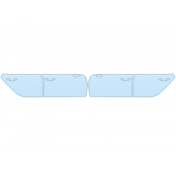 PAINT PROTECTION KIT - 2025 HONDA CIVIC SPORT TOURING HYBRID SEDAN FULL DOORS - PRECUT PPF CLEAR BRA WRAP