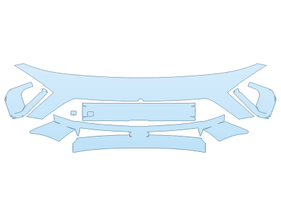 PAINT PROTECTION KIT - 2025 HYUNDAI KONA SEL BUMPER - PRECUT PPF CLEAR BRA WRAP