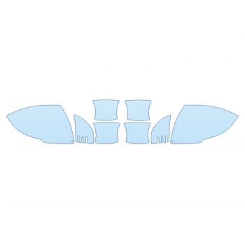 PAINT PROTECTION KIT - 2025 HYUNDAI KONA SEL MIRRORS and DOOR CUPS - PRECUT PPF CLEAR BRA WRAP