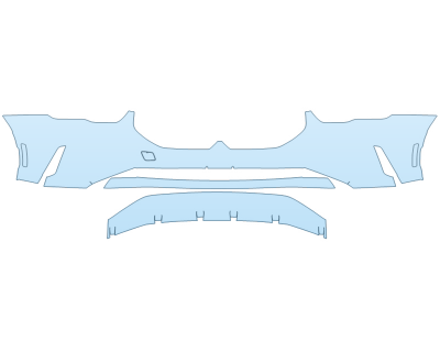 Precut PPF Kit – Clear Bra Paint Protection Film PAINT PROTECTION KIT - 2025 BMW I5 EDRIVE 40 BUMPER - PRECUT PPF CLEAR BRA WRAP