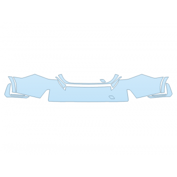 PAINT PROTECTION KIT - 2025 BMW I5 EDRIVE 40 REAR BUMPER - PRECUT PPF CLEAR BRA WRAP