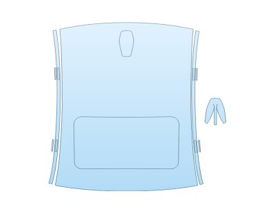 Precut PPF Kit – Clear Bra Paint Protection Film PAINT PROTECTION KIT - 2025 BMW I5 EDRIVE 40 FULL ROOF W/SUNROOF - PRECUT PPF CLEAR BRA WRAP