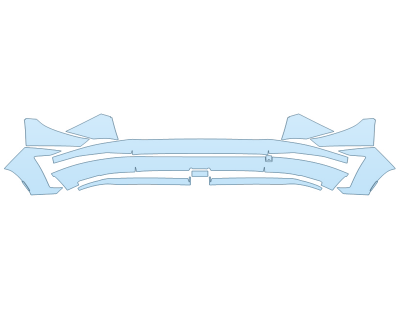 Precut PPF Kit – Clear Bra Paint Protection Film PAINT PROTECTION KIT - 2025 HYUNDAI KONA ELECTRIC PREFERRED REAR BUMPER - PRECUT PPF CLEAR BRA WRAP