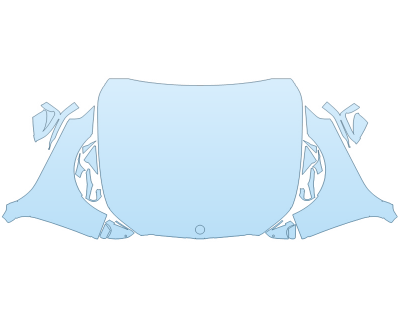 Precut PPF Kit – Clear Bra Paint Protection Film PAINT PROTECTION KIT - 2025 BMW I5 EDRIVE 40 FULL HOOD FENDERS MIRRORS WRAPPED EDGES W/SEAMS - PRECUT PPF CLEAR BRA WRAP