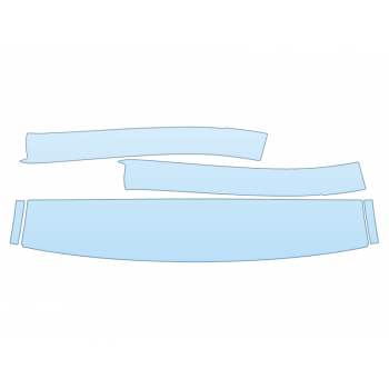 PAINT PROTECTION KIT - 2025 BMW I5 EDRIVE 40 ROOF PILLARS - PRECUT PPF CLEAR BRA WRAP