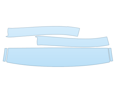 Precut PPF Kit – Clear Bra Paint Protection Film PAINT PROTECTION KIT - 2025 BMW I5 EDRIVE 40 ROOF PILLARS - PRECUT PPF CLEAR BRA WRAP