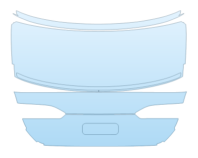 Precut PPF Kit – Clear Bra Paint Protection Film PAINT PROTECTION KIT - 2025 BMW I5 M60 TRUNK - PRECUT PPF CLEAR BRA WRAP