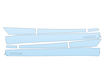 Precut PPF Kit – Clear Bra Paint Protection Film PAINT PROTECTION KIT - 2025 BMW I5 M60 ROCKERS - PRECUT PPF CLEAR BRA WRAP