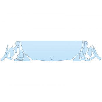 Precut PPF Kit – Clear Bra Paint Protection Film PAINT PROTECTION KIT - 2025 BMW I5 XDRIVE 40 HOOD FENDERS MIRRORS 24 INCH WRAPPED EDGES - PRECUT PPF CLEAR BRA WRAP