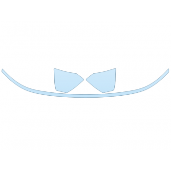 PAINT PROTECTION KIT - 2025 HYUNDAI KONA ELECTRIC SEL HEADLIGHTS - PRECUT PPF CLEAR BRA WRAP