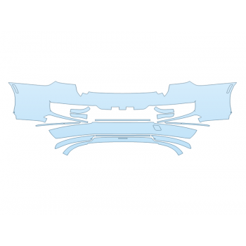 PAINT PROTECTION KIT - 2025 BMW I7 SERIES EDRIVE50 LUXURY REAR BUMPER - PRECUT PPF CLEAR BRA WRAP