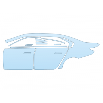 PAINT PROTECTION KIT - 2025 BMW I7 SERIES EDRIVE50 LUXURY FULL DRIVER SIDE - PRECUT PPF CLEAR BRA WRAP