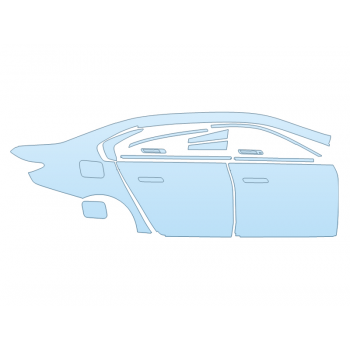 PAINT PROTECTION KIT - 2025 BMW I7 SERIES EDRIVE50 LUXURY FULL PASSENGER SIDE - PRECUT PPF CLEAR BRA WRAP