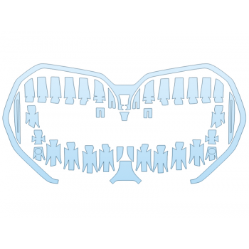 Precut PPF Kit – Clear Bra Paint Protection Film PAINT PROTECTION KIT - 2025 BMW I7 SERIES EDRIVE50 LUXURY GRILL - PRECUT PPF CLEAR BRA WRAP