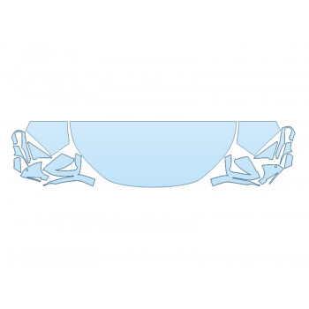 PAINT PROTECTION KIT - 2025 BMW I7 SERIES EDRIVE50 M SPORT HOOD FENDERS MIRRORS 24 INCH WRAPPED EDGES - PRECUT PPF CLEAR BRA WRAP