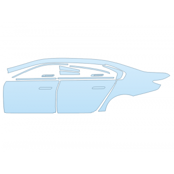 PAINT PROTECTION KIT - 2025 BMW I7 SERIES EDRIVE50 M SPORT FULL DRIVER SIDE - PRECUT PPF CLEAR BRA WRAP