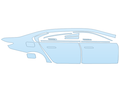PAINT PROTECTION KIT - 2025 BMW I7 SERIES EDRIVE50 M SPORT FULL PASSENGER SIDE - PRECUT PPF CLEAR BRA WRAP