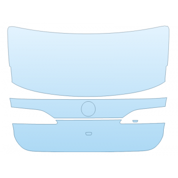 PAINT PROTECTION KIT - 2025 BMW I7 SERIES EDRIVE50 M SPORT FULL TRUNK NO BADGES - PRECUT PPF CLEAR BRA WRAP
