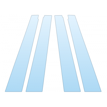 PAINT PROTECTION KIT - 2025 BMW I7 SERIES EDRIVE50 M SPORT B PILLARS - PRECUT PPF CLEAR BRA WRAP