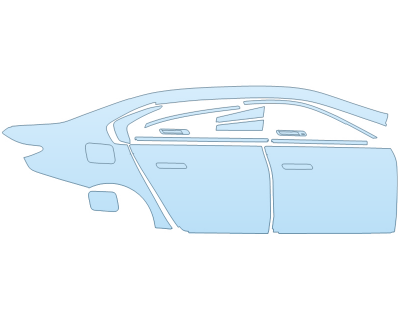 PAINT PROTECTION KIT - 2025 BMW I7 SERIES M70 FULL PASSENGER SIDE - PRECUT PPF CLEAR BRA WRAP