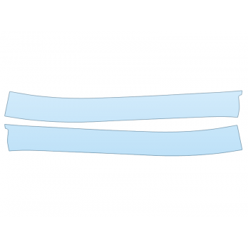 PAINT PROTECTION KIT - 2025 BMW I7 SERIES M70 A PILLARS - PRECUT PPF CLEAR BRA WRAP