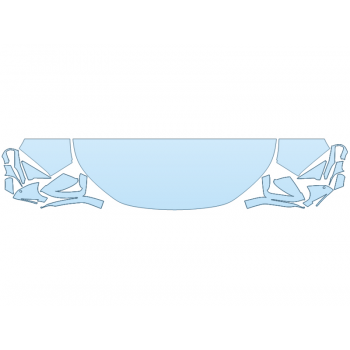 PAINT PROTECTION KIT - 2025 BMW I7 SERIES XDRIVE60 LUXURY HOOD FENDERS MIRRORS 24 INCH WRAPPED EDGES - PRECUT PPF CLEAR BRA WRAP