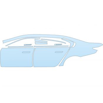 PAINT PROTECTION KIT - 2025 BMW I7 SERIES XDRIVE60 LUXURY FULL DRIVER SIDE - PRECUT PPF CLEAR BRA WRAP