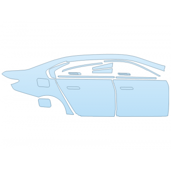 PAINT PROTECTION KIT - 2025 BMW I7 SERIES XDRIVE60 LUXURY FULL PASSENGER SIDE - PRECUT PPF CLEAR BRA WRAP